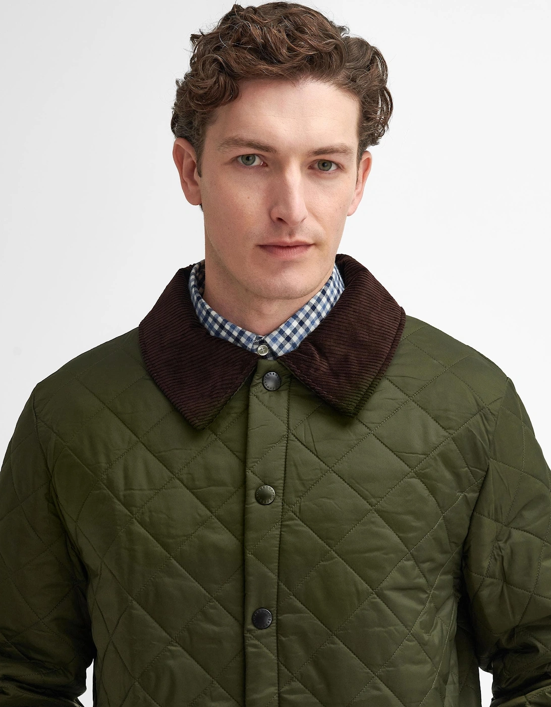 Liddesdale Mens Quilted Jacket - Olive
