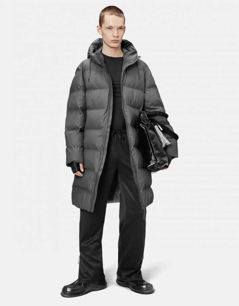 Alta Long Unisex Puffer Jacket - 13 Grey