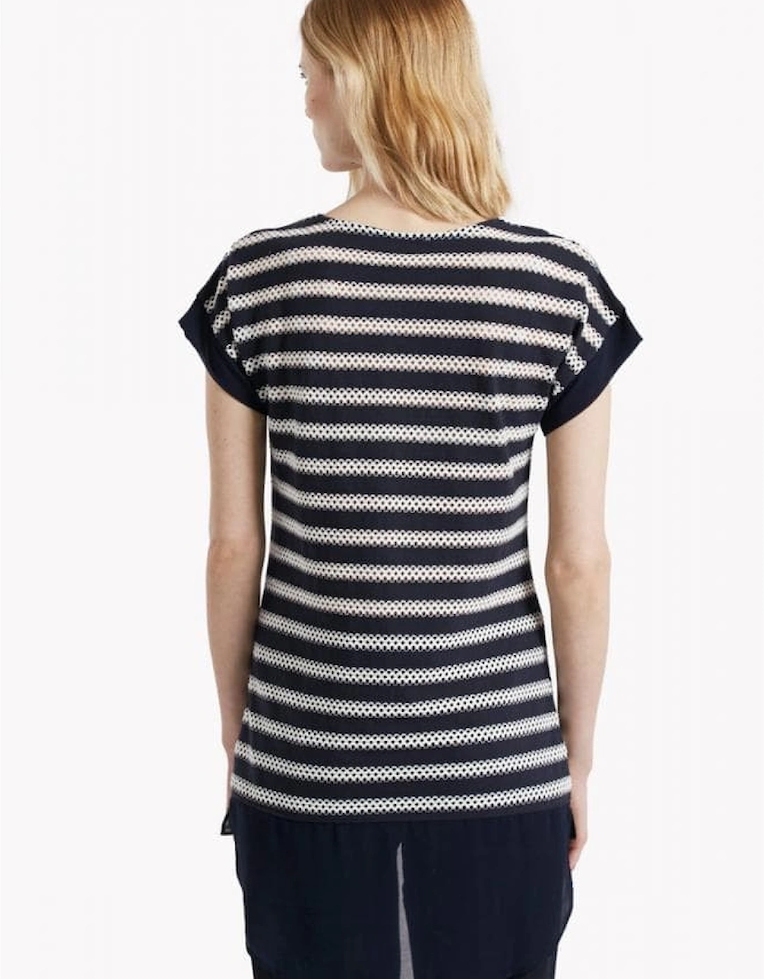 Great Plains Lattice Stripe Womens Tee