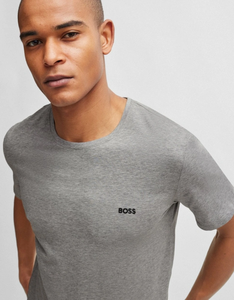 BOSS Orange Mix & Match Mens Stretch-Cotton Regular Fit T-Shirt with Logo Detail NOS