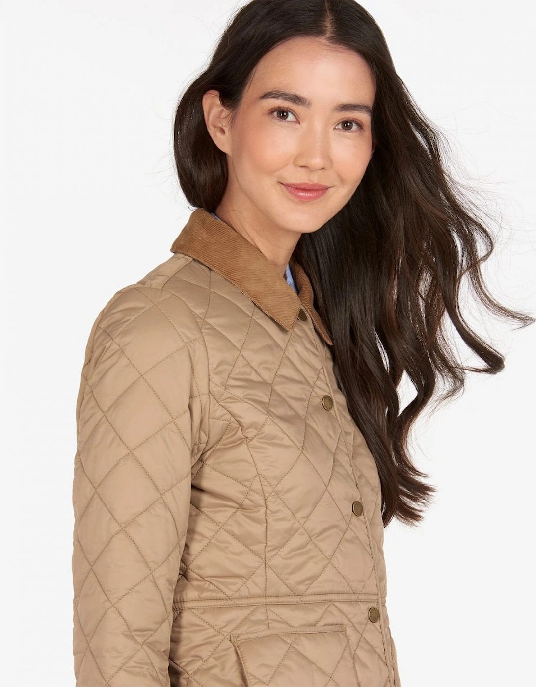 Deveron Quilted Womens Jacket - Light Trench/Light Trench