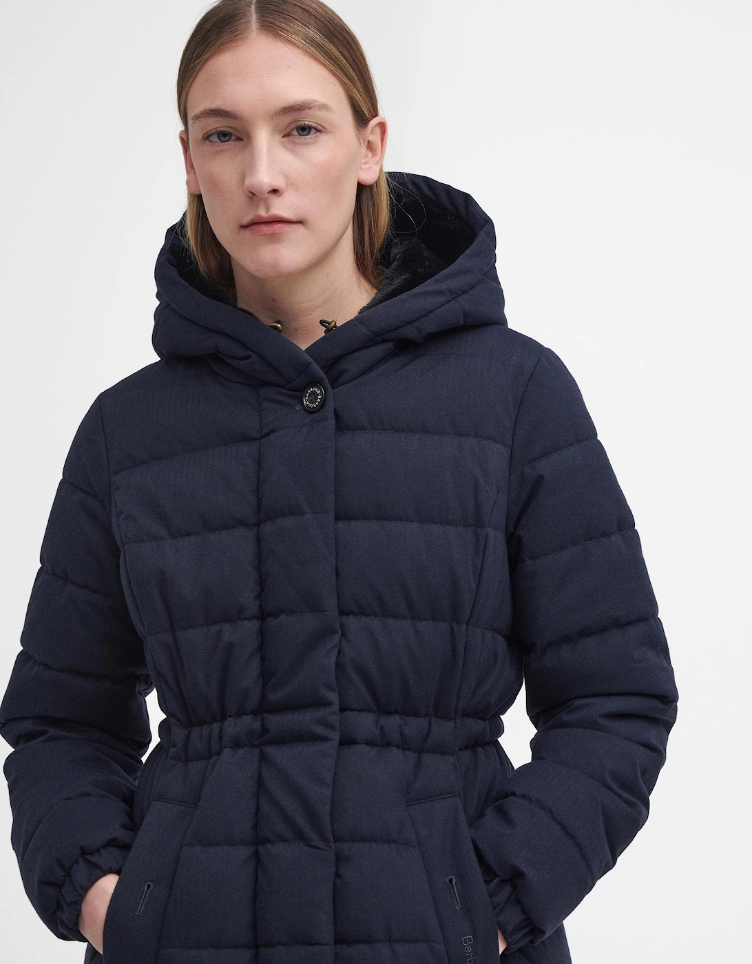 Clarence Womens Long Puffer Jacket