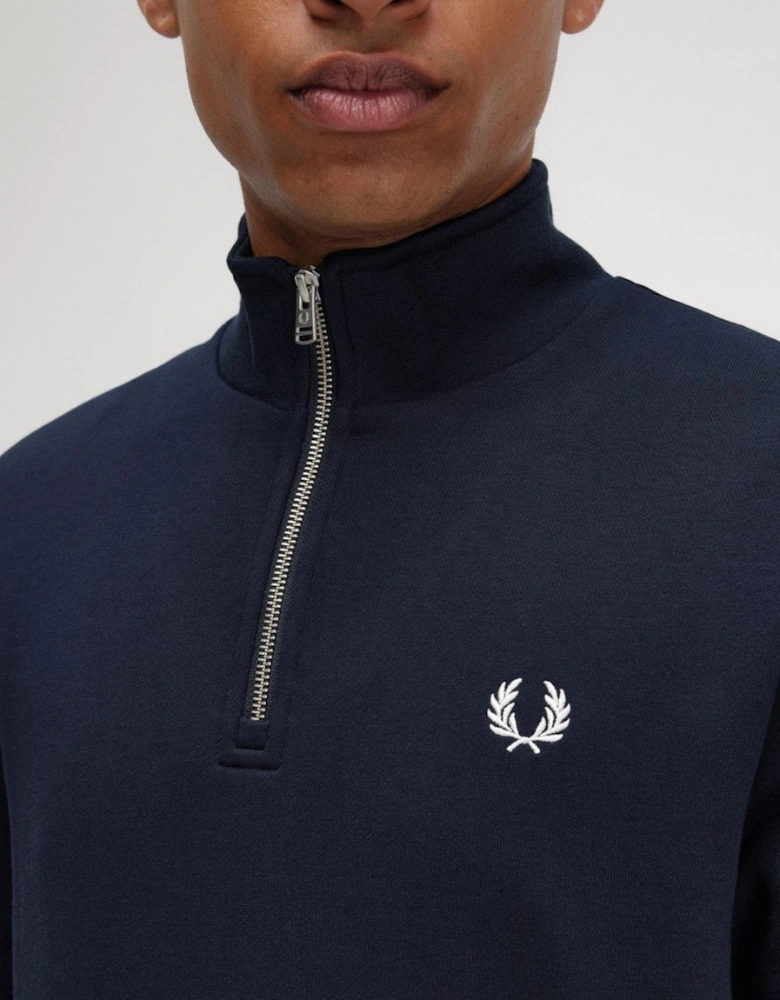 Mens Half Zip Sweatshirt NOS