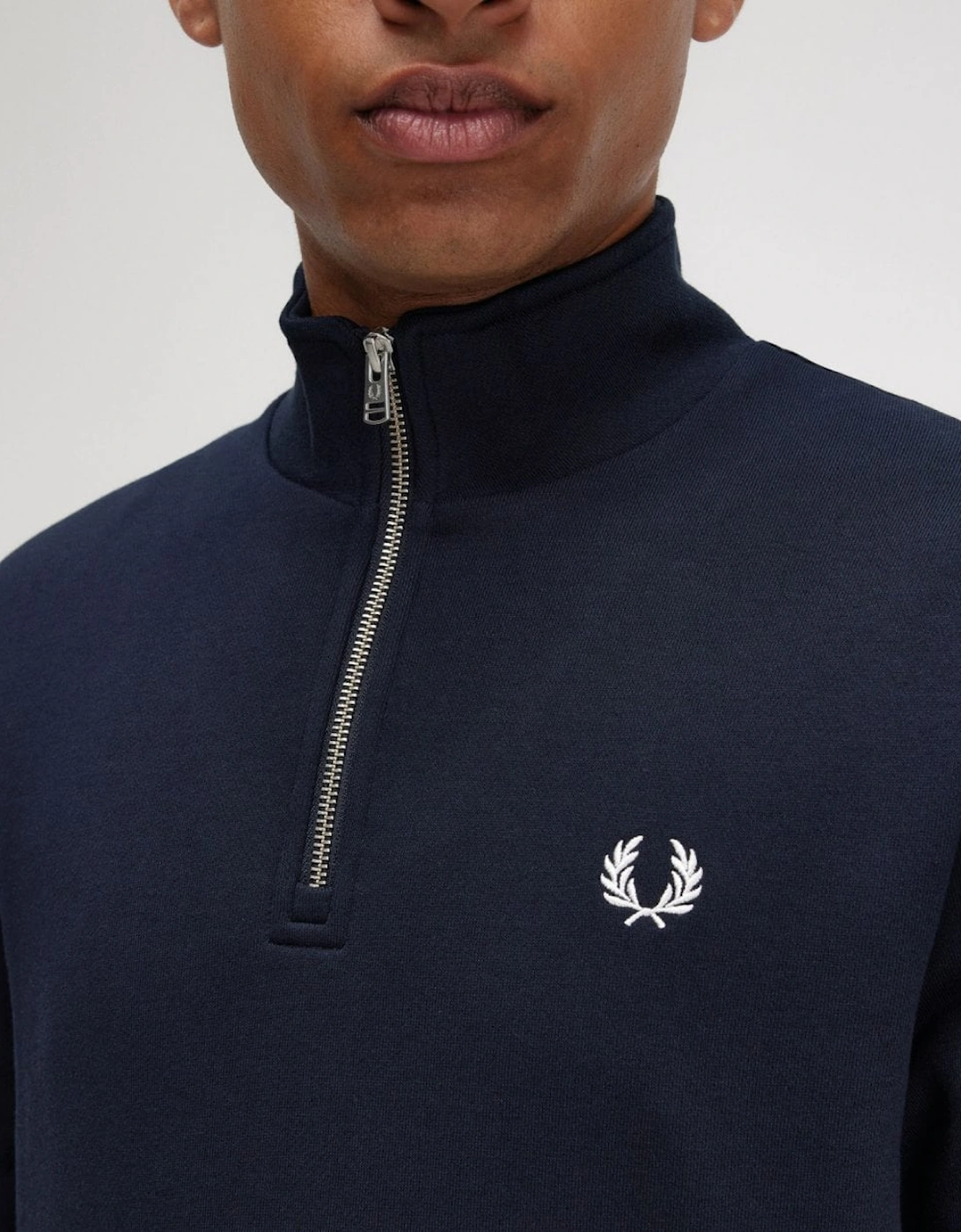 Mens Half Zip Sweatshirt NOS