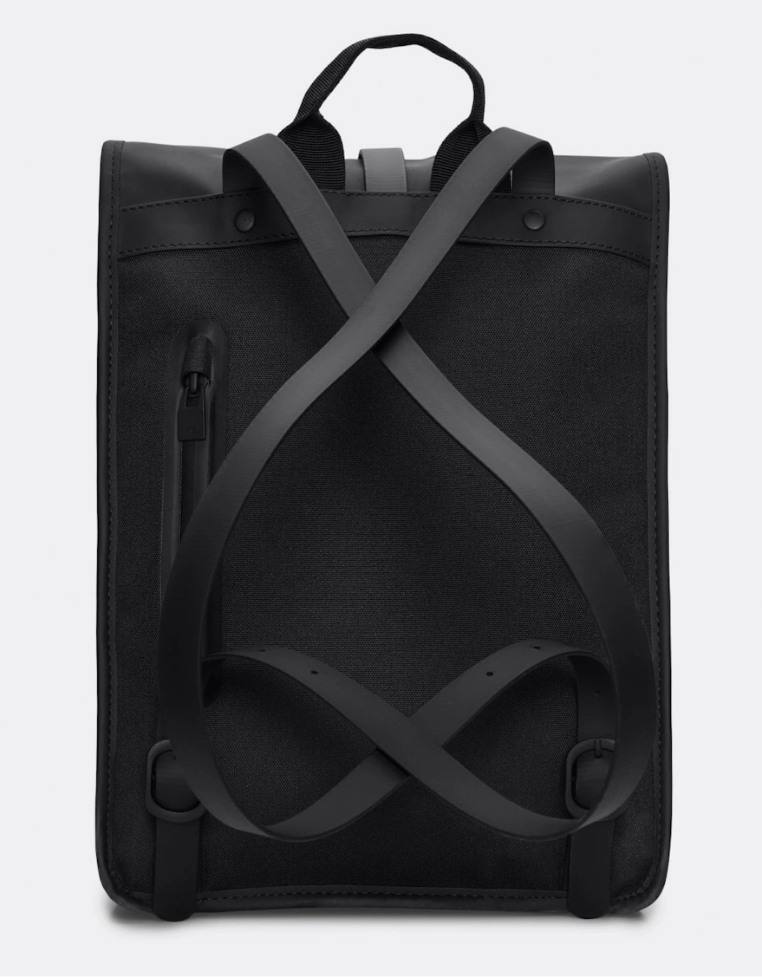 Unisex Rolltop Rucksack Mini - 01 Black