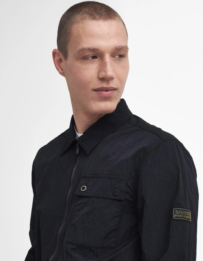 Inline Mens Overshirt - Black