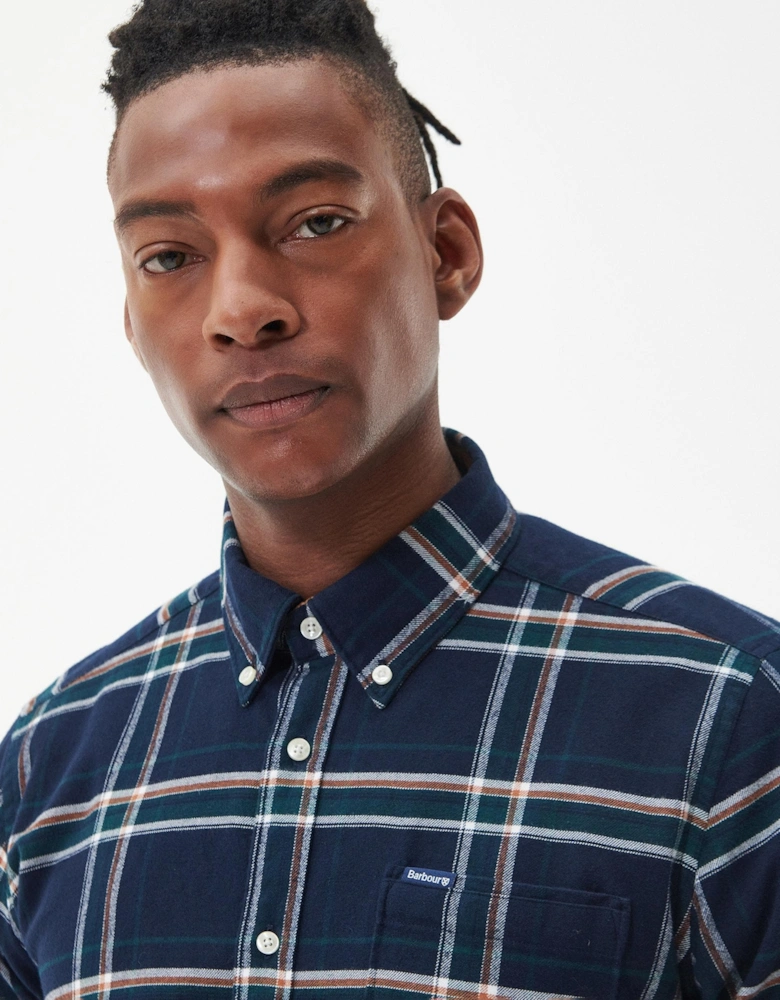 Ronan Tailored Check Mens Shirt
