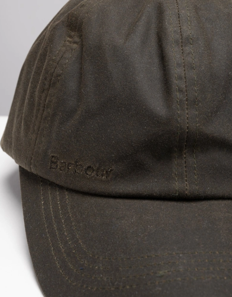 Mens Wax Sports Cap - Olive