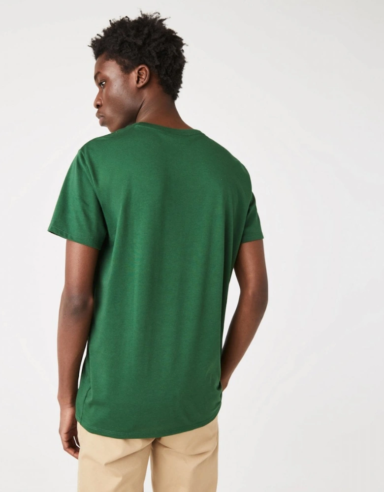 Mens Crew Neck Pima Cotton Jersey T-shirt