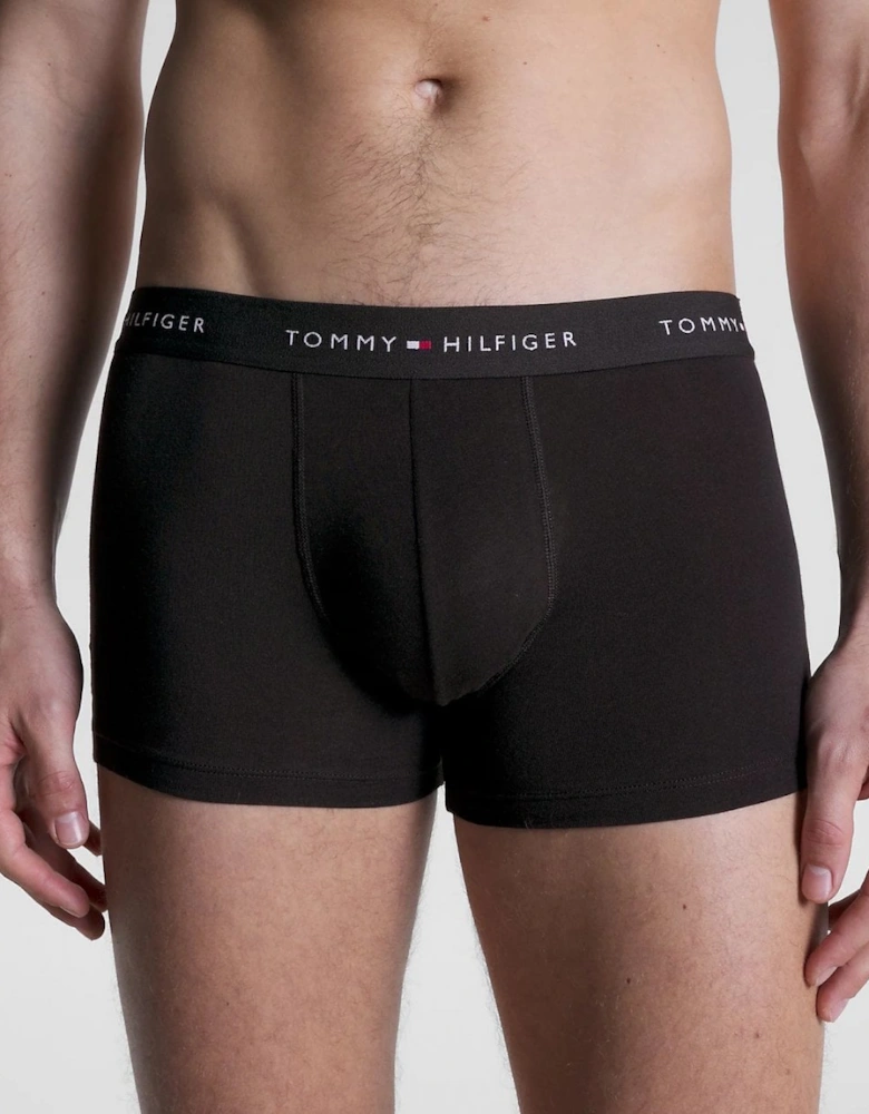 3 Pack Mens Colour Waistband Trunks