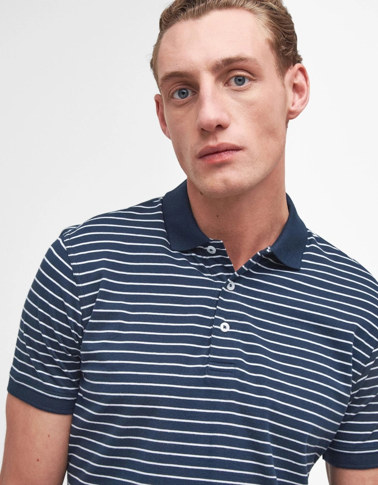 Westgate Mens Striped Polo Shirt