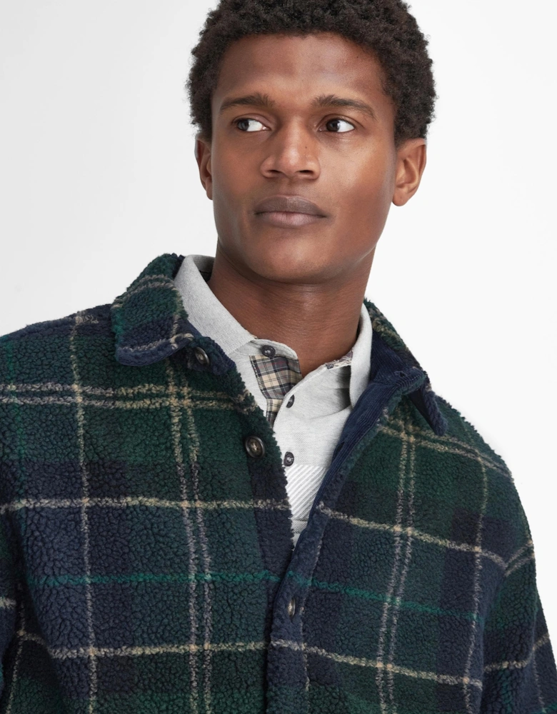 Bryson Mens Fleece Overshirt