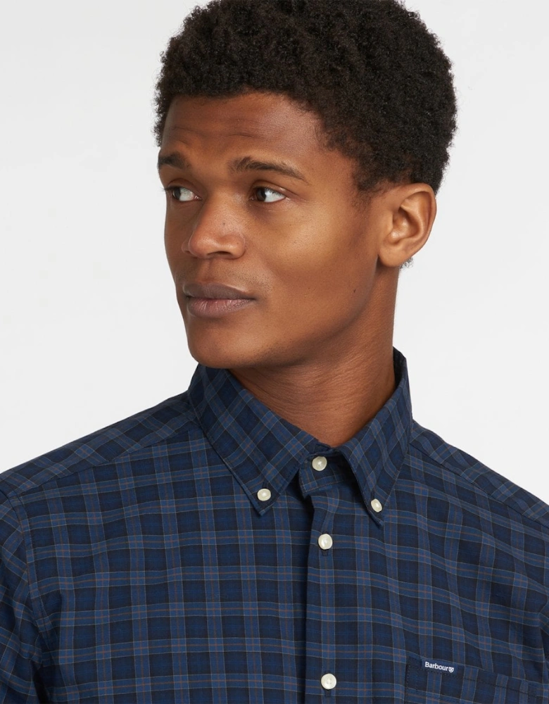 Lomond Tailored Mens Shirt - Midnight Tartan