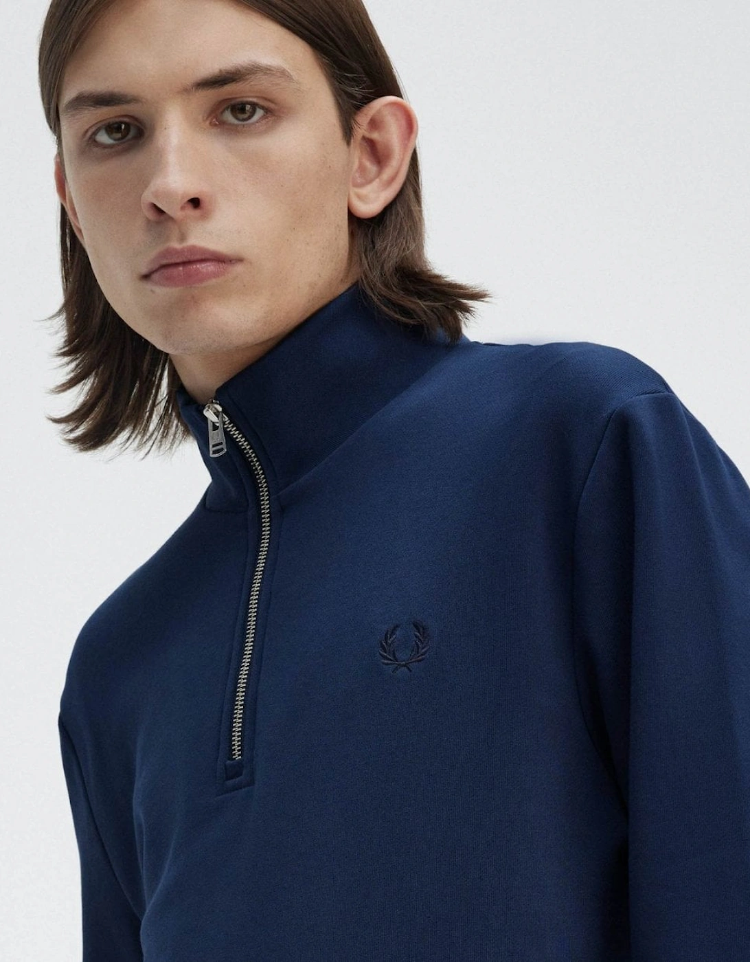 Mens Half Zip Sweatshirt