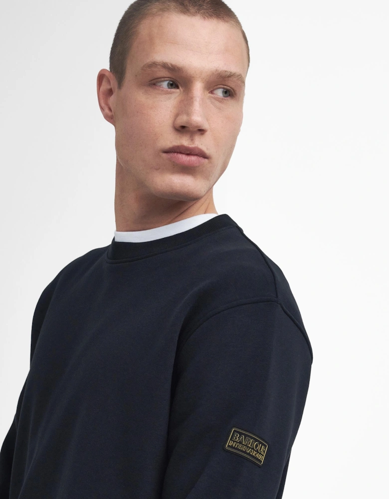 Outline Badge Mens Sweatshirt