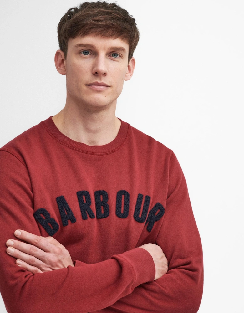 Prep Logo Crew Mens Sweatshirt