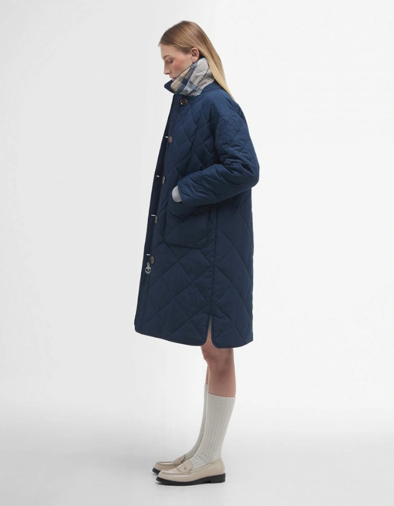 Cassandra Womens Quilted Coat