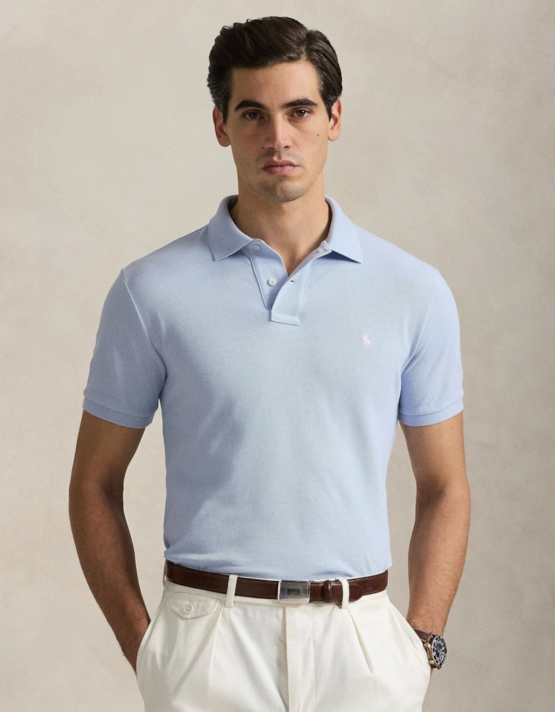 Ralph Lauren Short Sleeve Polo Shirt - Light Blue