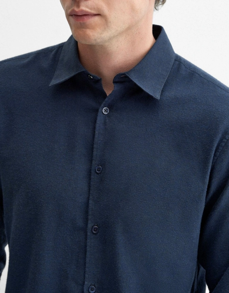Hawkesworth Mens Brushed Cotton Shirt