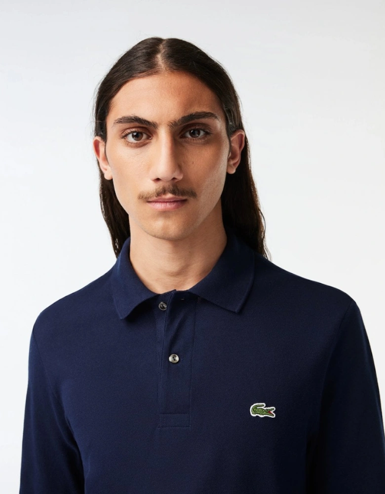 Original L.12.12 Mens Long Sleeve Cotton Polo Shirt