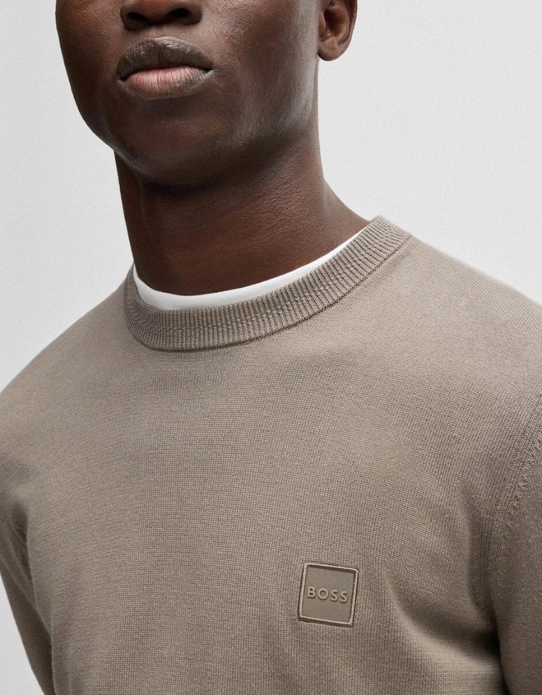 BOSS Orange Kanovano Mens Crew Neck Jumper