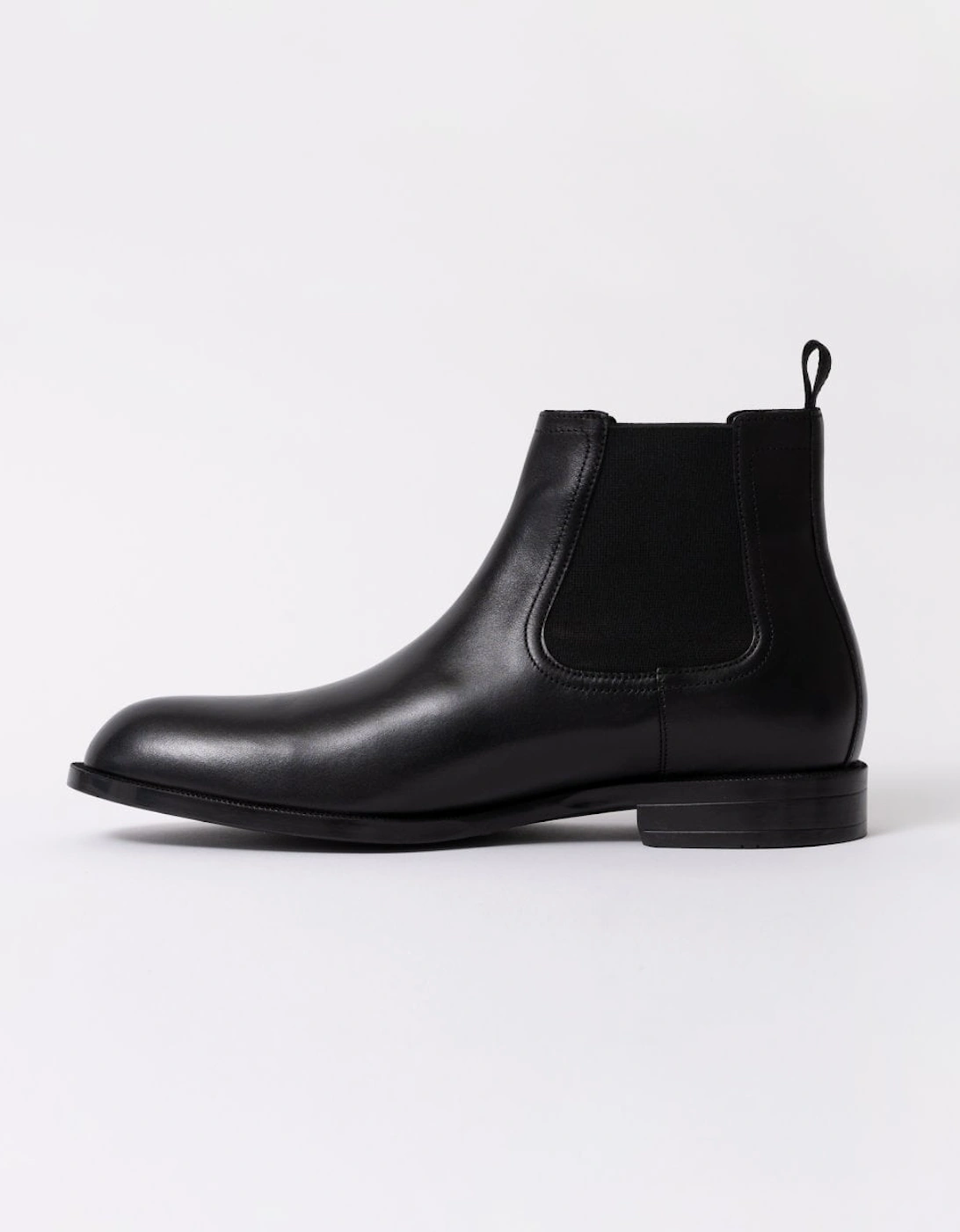 BOSS Orange Tayil Mens Leather Chelsea Boots