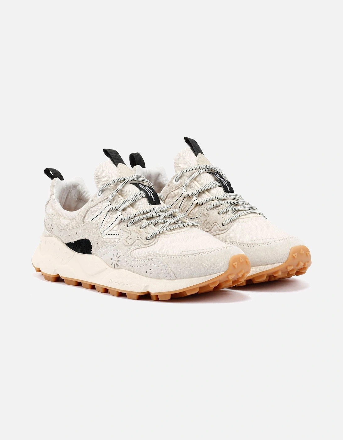 Flower Mountain Women's White Yamano 3 Off Trainers - Size 6