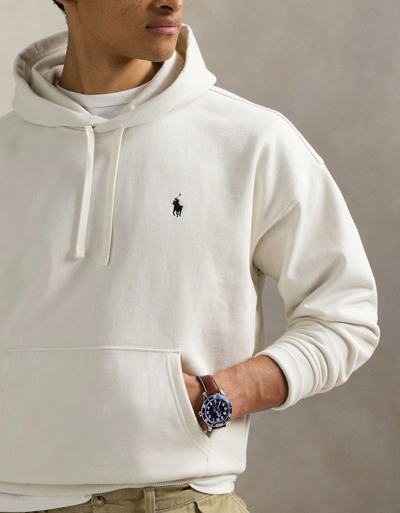 Ralph Lauren Script Icon Back print Sweatshirt - Nevis White