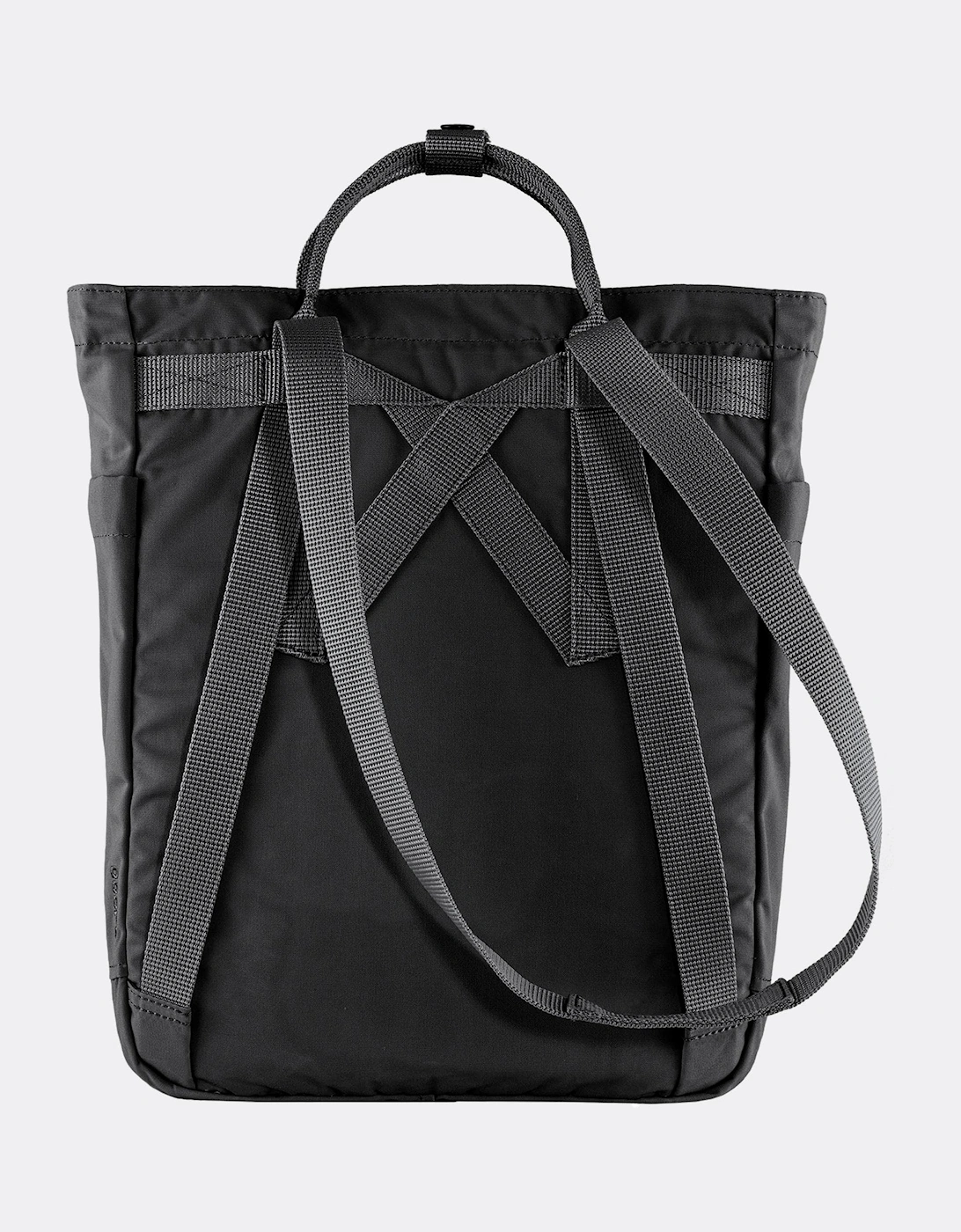 Fjallraven Kanken Totepack Backpack and Shoulder Bag in Black, Water-Resistant G-1000 Fabric, Fits 13-inch Laptop - Image 4