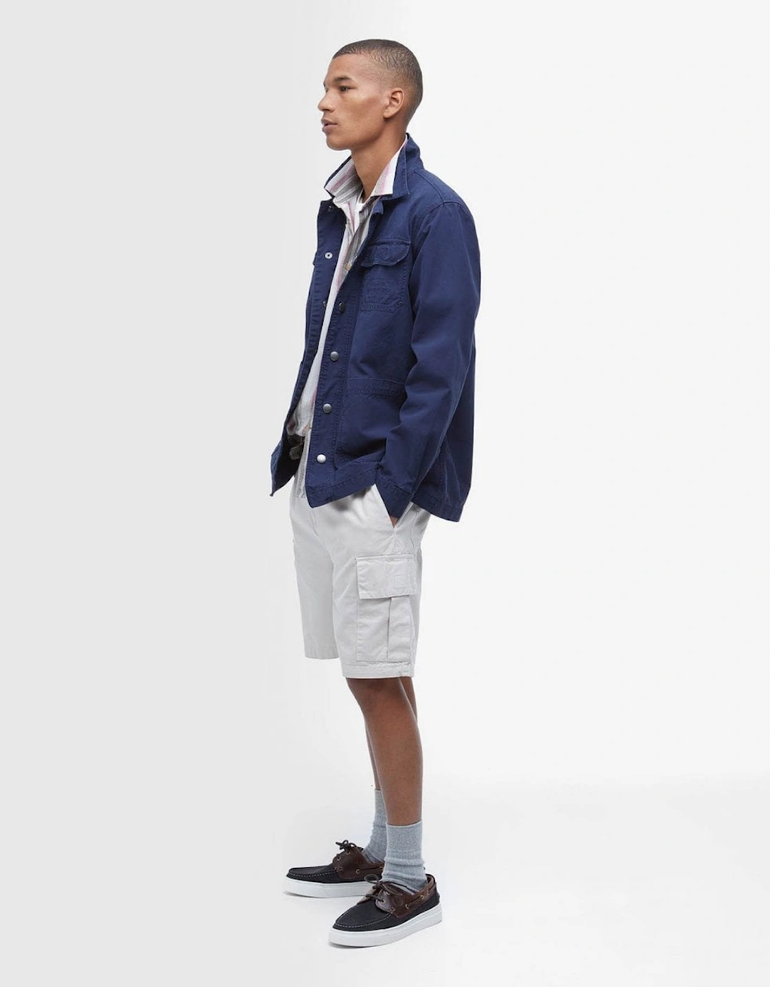 Grindle Cargo Mens Relaxed Overshirt