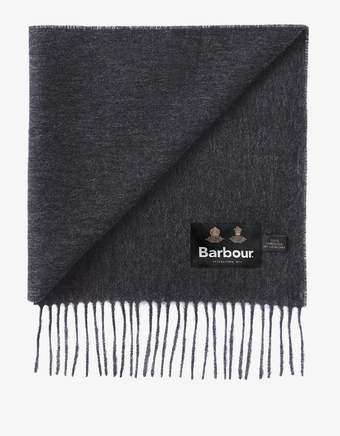 Unisex Plain Lambswool Scarf