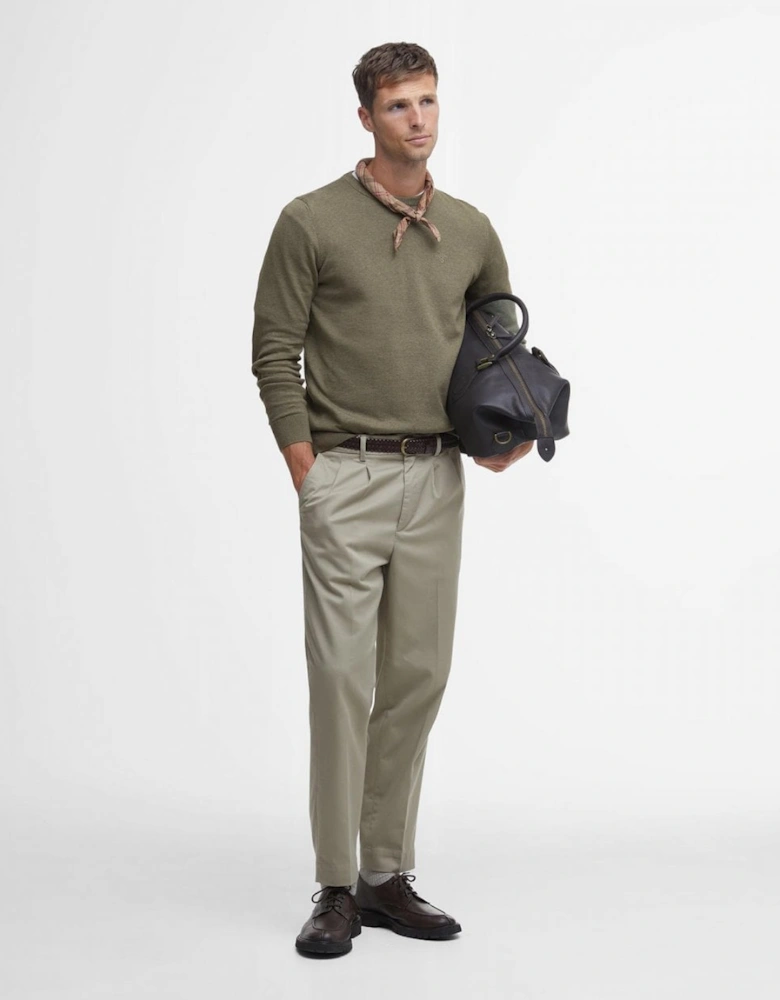 Pima Cotton Mens Crew Sweatshirt