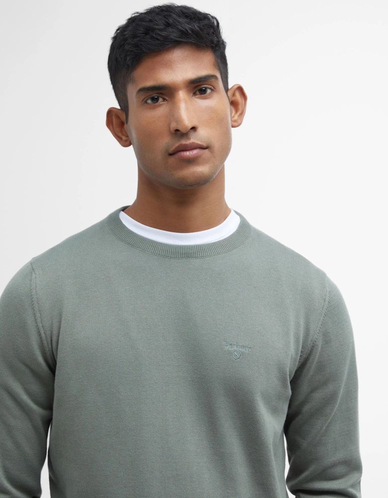 Pima Cotton Mens Crew Sweatshirt