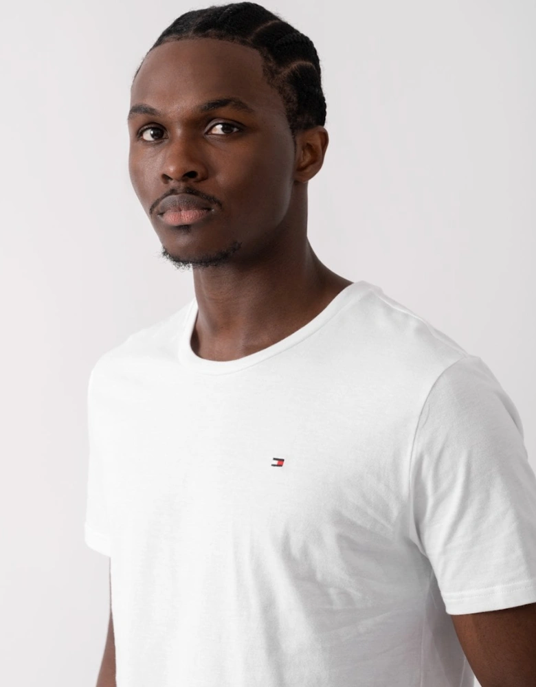 3 Pack Mens T-Shirts - White/White/White