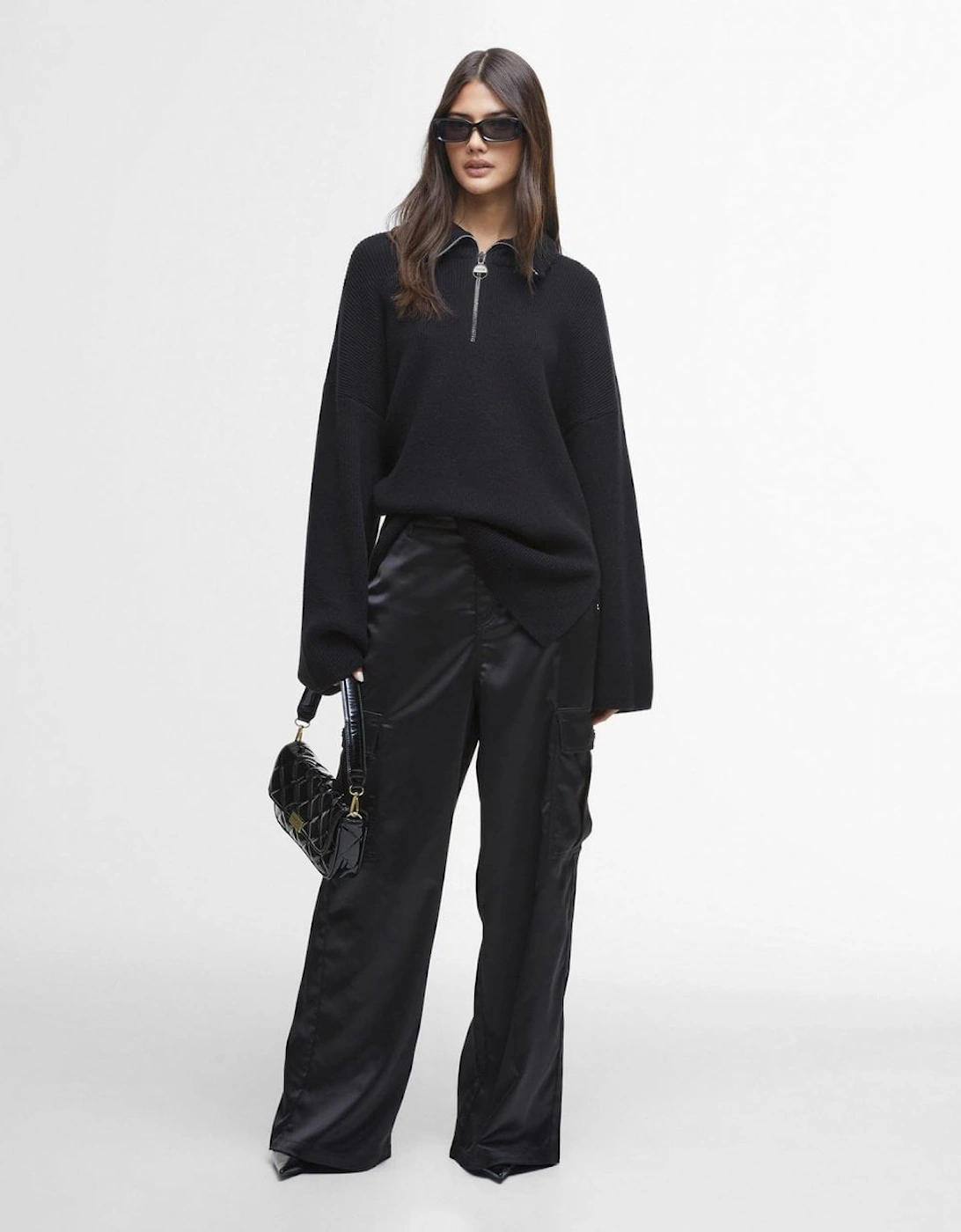 Franchesca Womens Half Zip Jumper