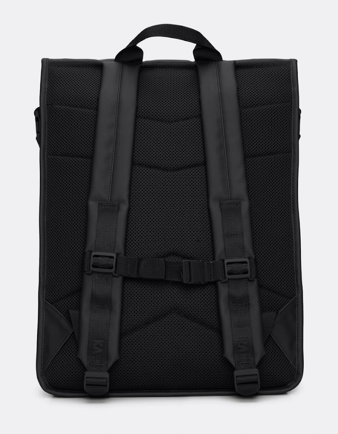 Unisex Trail Rolltop Backpack - 01 Black