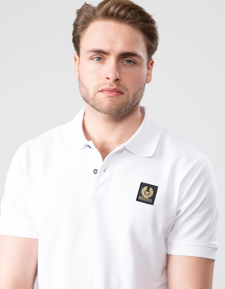 Short Sleeved Mens Polo
