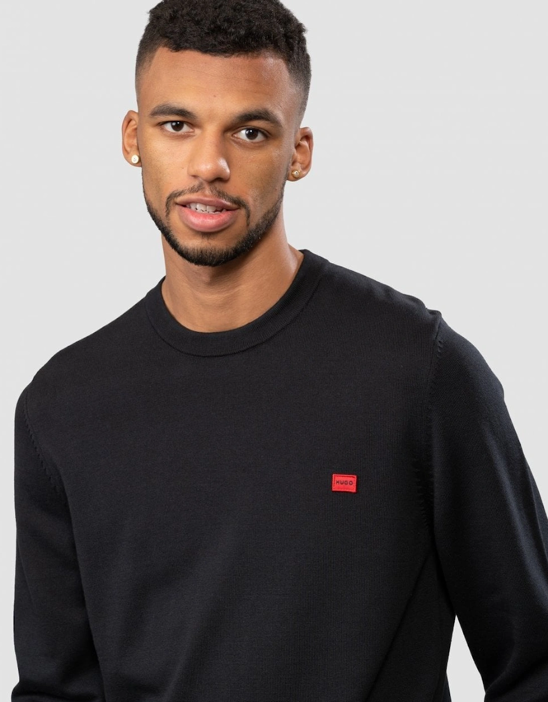 HUGO San Cassius Mens Crew Neck Sweater NOS