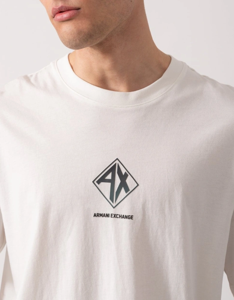 Mens AX Diamond Logo T-Shirt