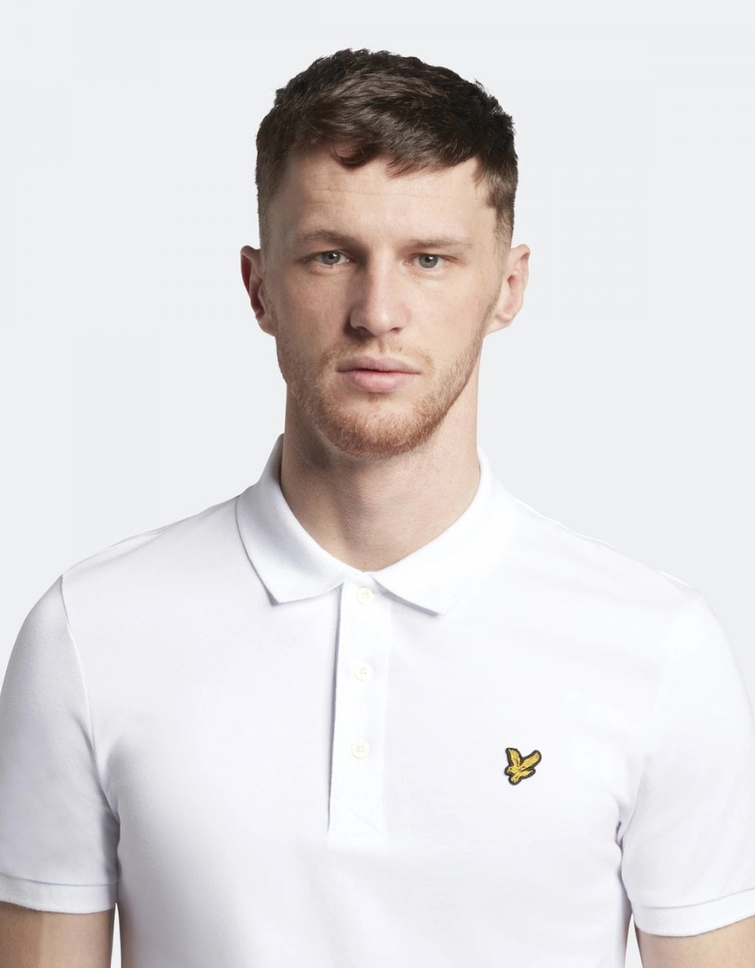 Lyle And Scott Men's White Lyle & Scott Plain Polo Shirt Sp400vog - : 38/Regular M