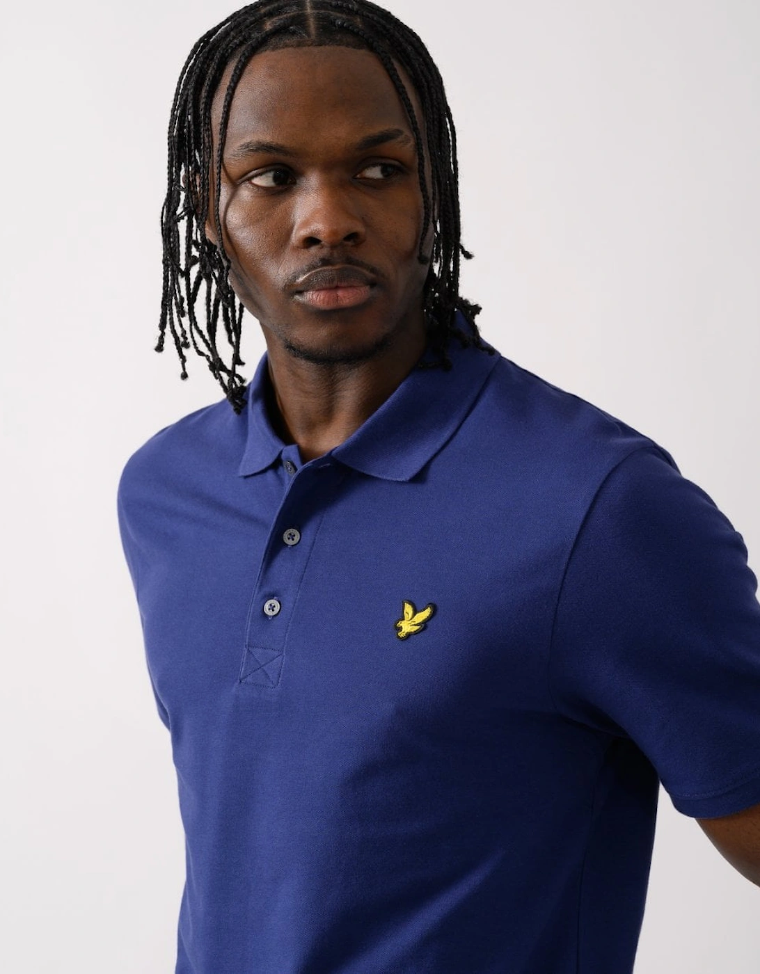 Lyle And Scott Men's Navy Lyle & Scott Plain Polo Shirt Sp400vog - : 42/Regular Xl