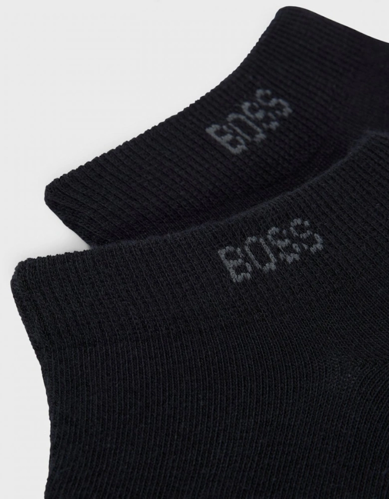 BOSS Orange Two-Pack of Ankle Length Socks in Stretch Fabric NOS