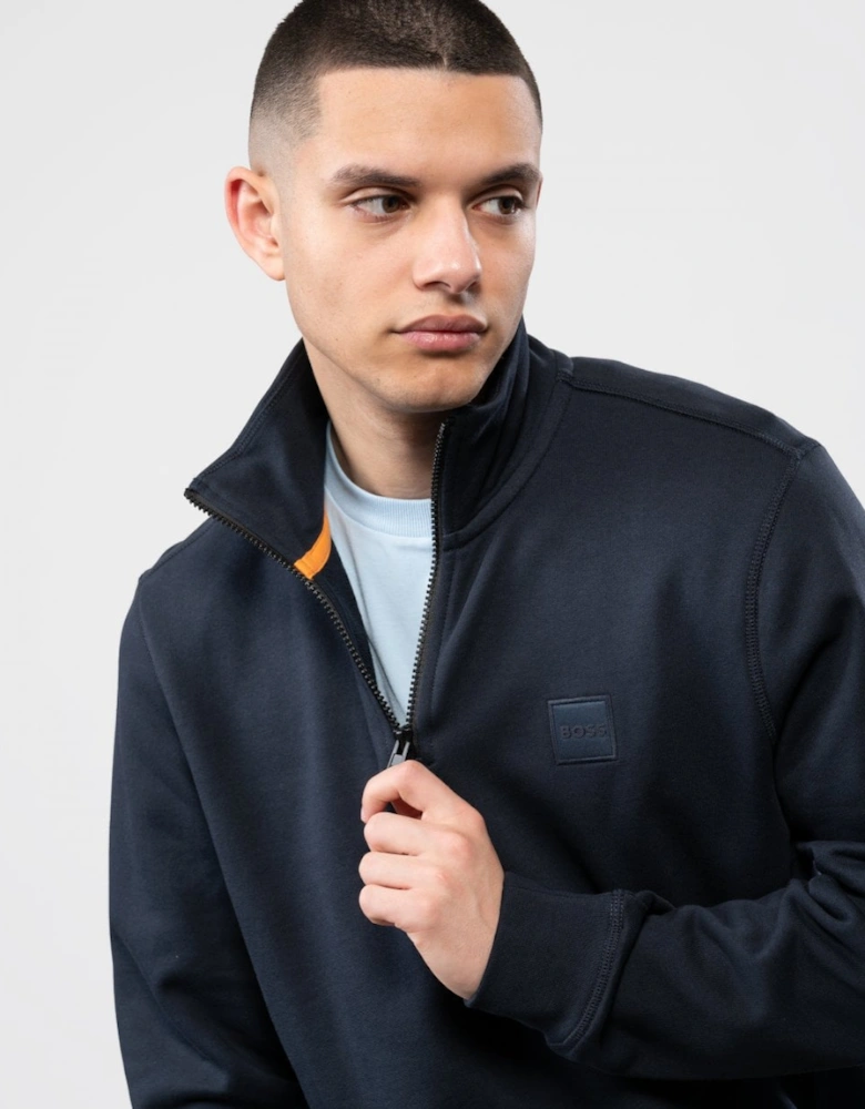 BOSS Orange Zetrust Mens 1/4 Zip Sweatshirt
