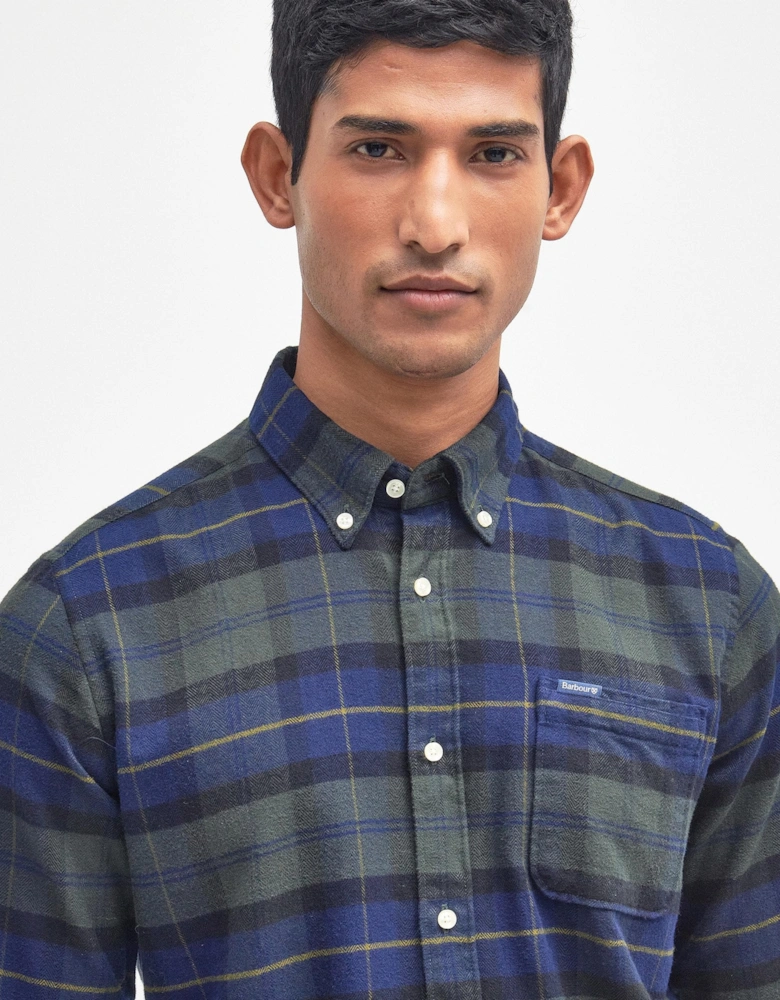Kyeloch Tailored Mens Shirt - Olive Night