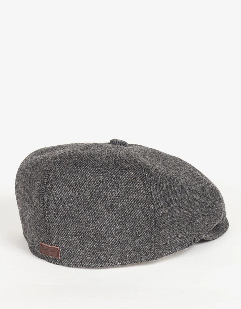 Claymore Mens Bakerboy Cap - Charcoal Grey