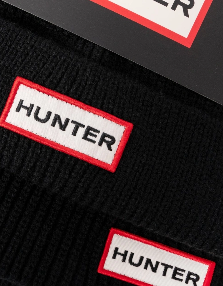 Jura Scarf and Beanie Box Set - Black