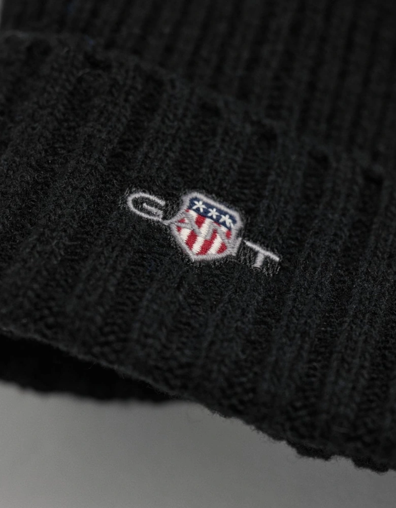Unisex Shield Wool Beanie