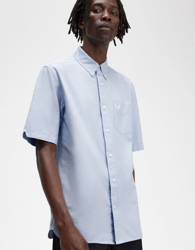 Mens Short Sleeve Oxford Shirt