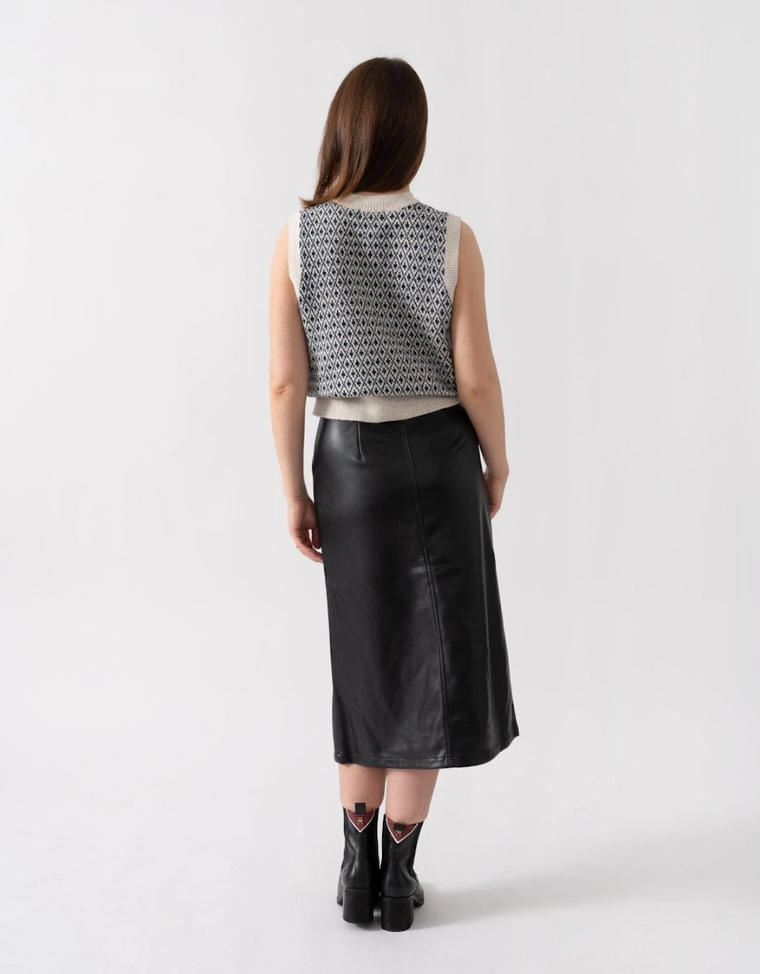 Aria Womens Midi Skirt