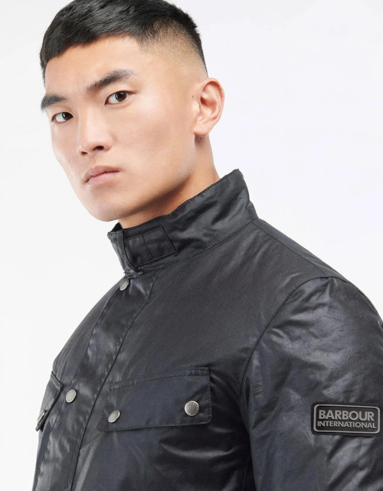 Tourer Duke Mens Wax Jacket - Navy